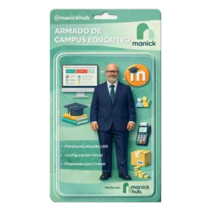 Campus educativo con Moodle