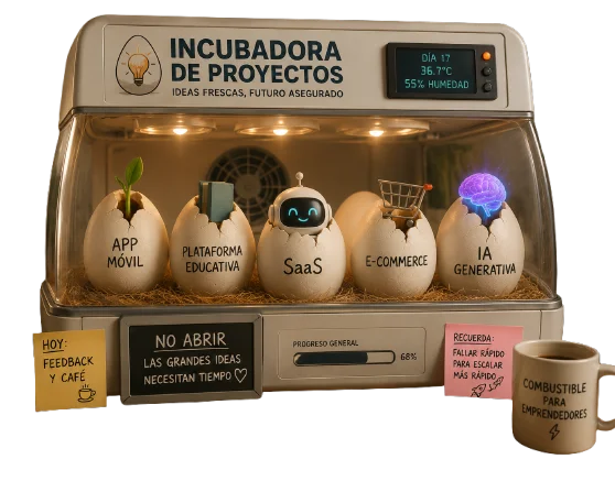 Incubadora de proyectos en Manick hub