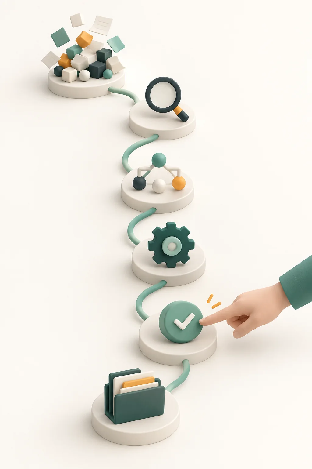 proceso-automatizacion-v1 Nunca estudiar fue tan fácil como en MagickHub: Tu Centro de Cursos y Servicios de Marketing Digital